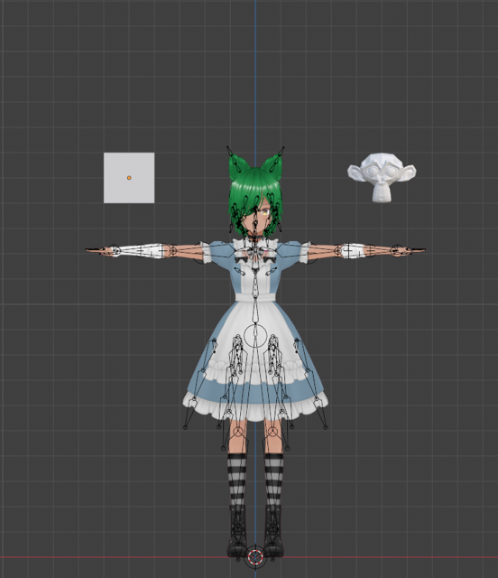 Image for Catgirl VRM in Blender